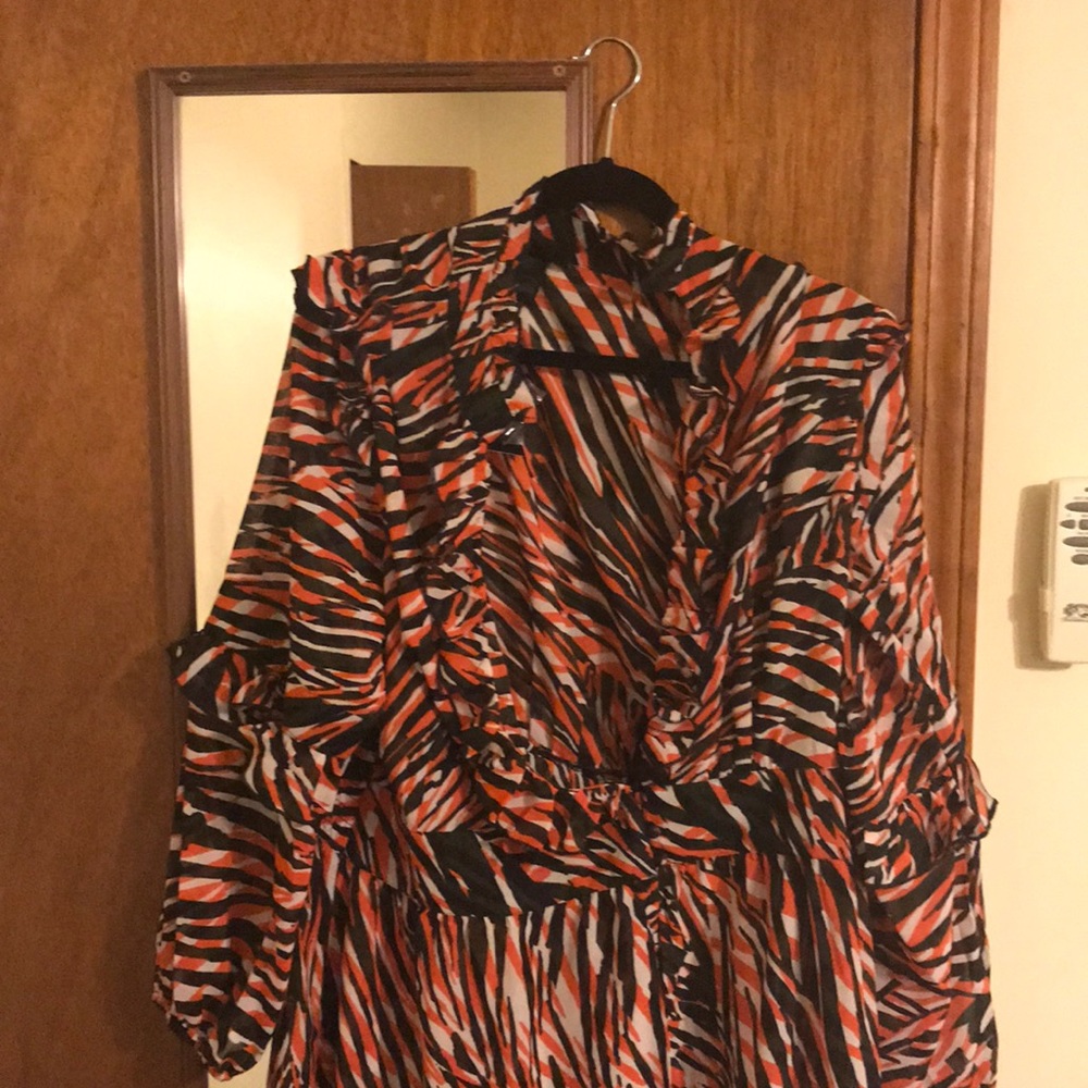 Orange leopard